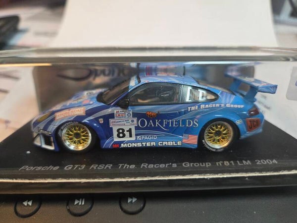 Spark Porsche 911 GT3 RSR The Racers Group # 81 24h Le Mans 2004 1:43