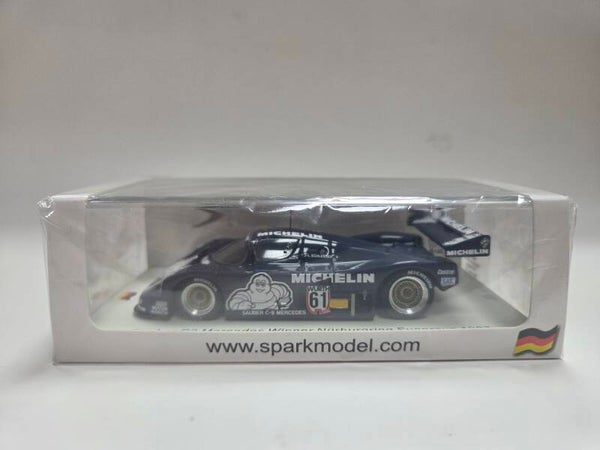 Spark Sauber Mercedes C9 Sieger SuperCup Nürburgring 1987 J.-L. Schlesser 1:43 704 Mille Miglia 1955 Hermann / Eger 1:43