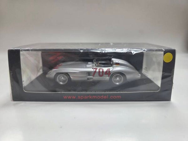 Spark Mercedes 300 SLR # 704 Mille Miglia 1955 Hermann / Eger 1:43