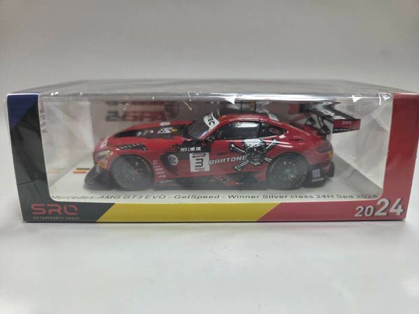 Spark Mercedes AMG GT3 EVO  GetSpeed 24h Spa 2024 1:43