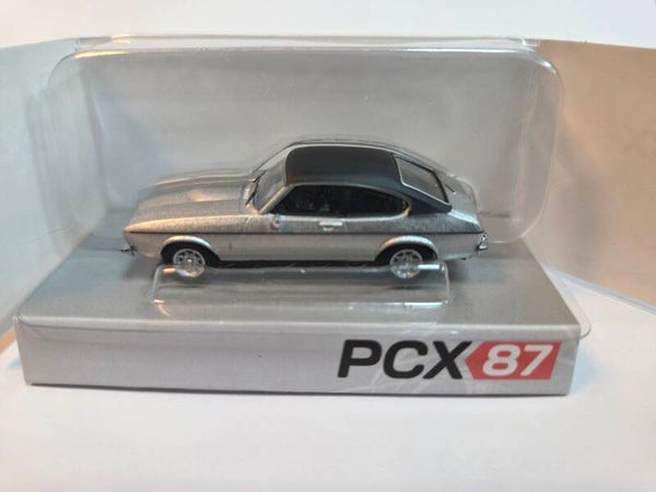 PCX 87 Ford Capri II silber metallic / schwarz 1:87