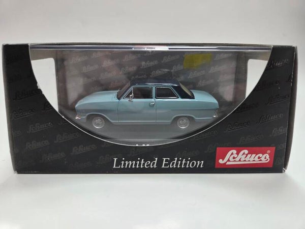 Schuco Opel Kadett B hellblau / dunkelblau 1:43