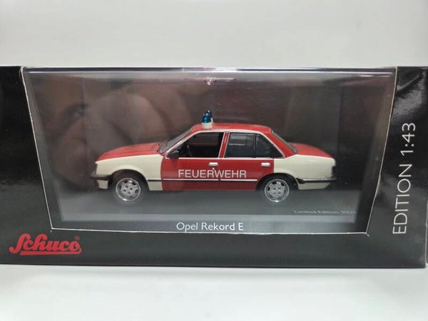Schuco Opel Rekord E Feuerwehr 1:43