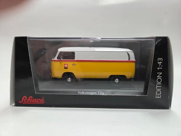 Schuco VW T2a Kastenwagen PTT Schweiz 1:43