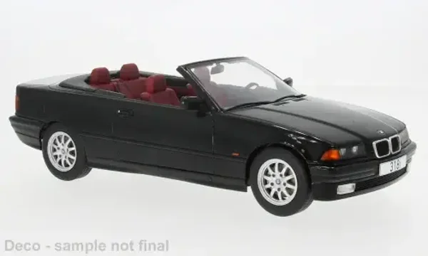 MCG BMW 3er (E36) Cabriolet (1996) schwarz 18318 1:18