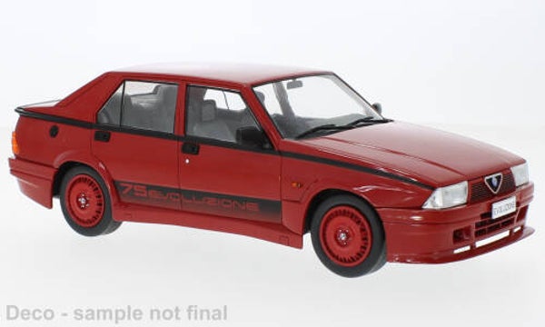 MCG Alfa Romeo 75 Turbo Evoluzione 1987 rot 18428 1:18