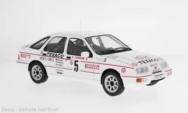 MCG Ford Sierra XR 4x4 Rally WM Rally Monte Carlo 1987 # 5 S.Blomqvist/B.Berglund 18481R 1:18