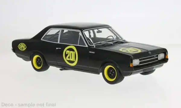 MCG Opel Rekord C (1967) Schwarze Witwe # 201 18560 1:18