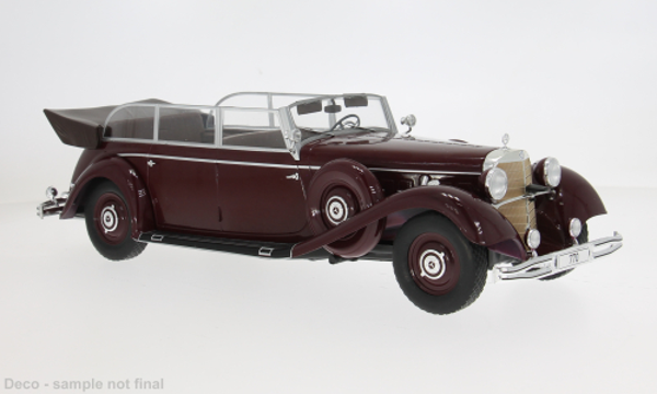 MCG Mercedes 770 (W150) 1938 Cabriolet dunkelrot 18665 1:18