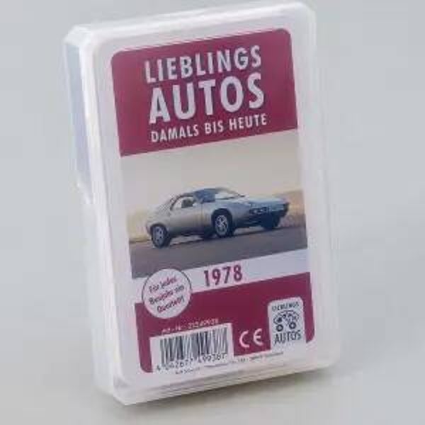 Auto Quartett "Lieblingsautos 1978"