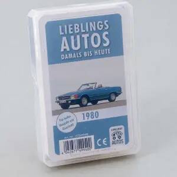 Auto Quartett "Lieblingsautos 1980"