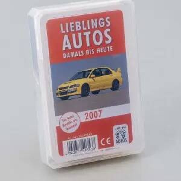 Auto Quartett "Lieblingsautos 2007"