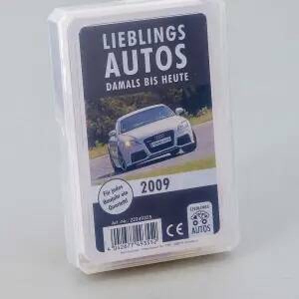Auto Quartett "Lieblingsautos 2009"