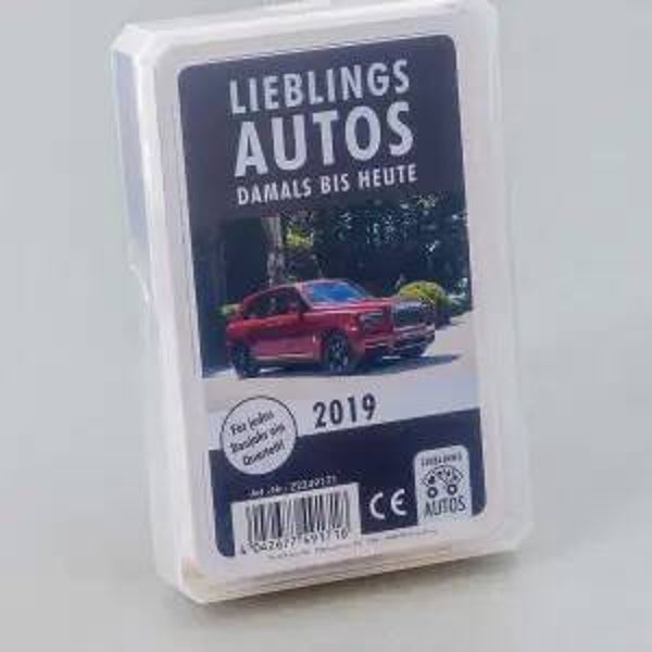 Auto Quartett "Lieblingsautos 2019"
