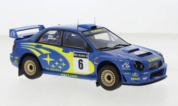 IXO Subaru Impreza S7 # 6 WRC Rally of Great Britain 2001 P.Solberg/P.Mills 1:24