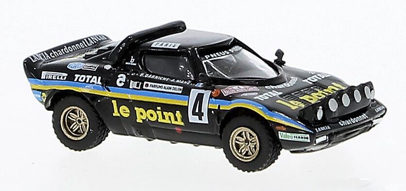 Brekina Lancia Stratos HF "4" von Darniche bei der Monte 1981 29660 1:87