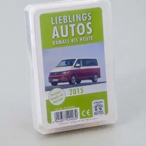 Auto Quartett "Lieblingsautos 2015"
