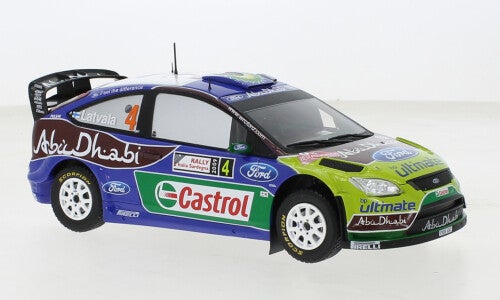 IXO Ford Focus RS # 3 WRC Rallye Sardinien 2009 M.Hirvonen/J.Lehtinen 1:24