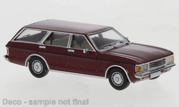PCX 87 Ford Granada MK I Turnier 1974 dunkelrot metallic 1:87 870407