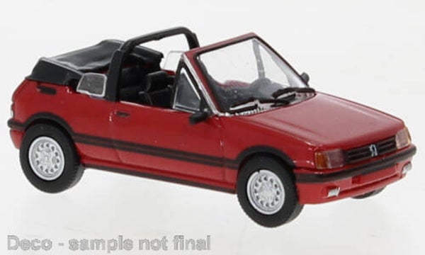 PCX 87 Peugeot 205 Cabriolet 1986 rot 1:87 870502