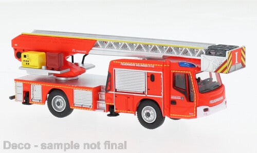 PCX 87 Magirus M32L-AS Drehleiter niedrige Bauart Feuerwehr Solingen 2021 871073 1:87