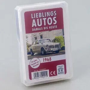 Auto Quartett "Lieblingsautos 1968"