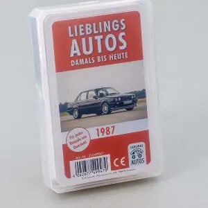 Auto Quartett "Lieblingsautos 1987"