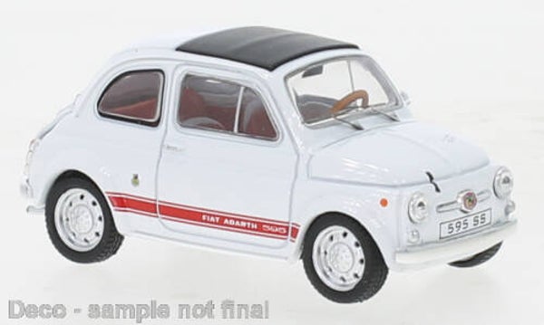 IXO Fiat Abarth 595 SS 1957 weiss 1:43