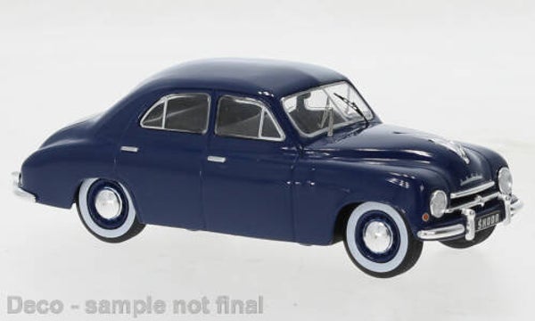IXO Skoda 1200 (1952) blau 1:43