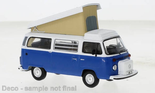 IXO VW T2 Westfalia 1978 blau / weiß 1:43