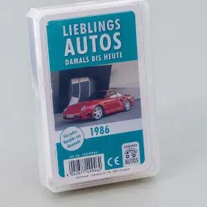 Auto Quartett "Lieblingsautos 1986"