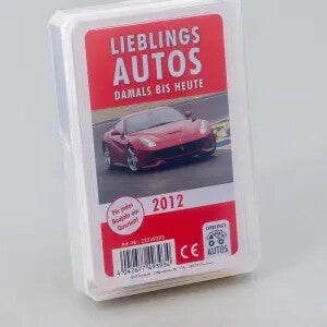 Auto Quartett "Lieblingsautos 2012"