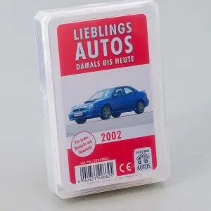 Auto Quartett "Lieblingsautos 2002"