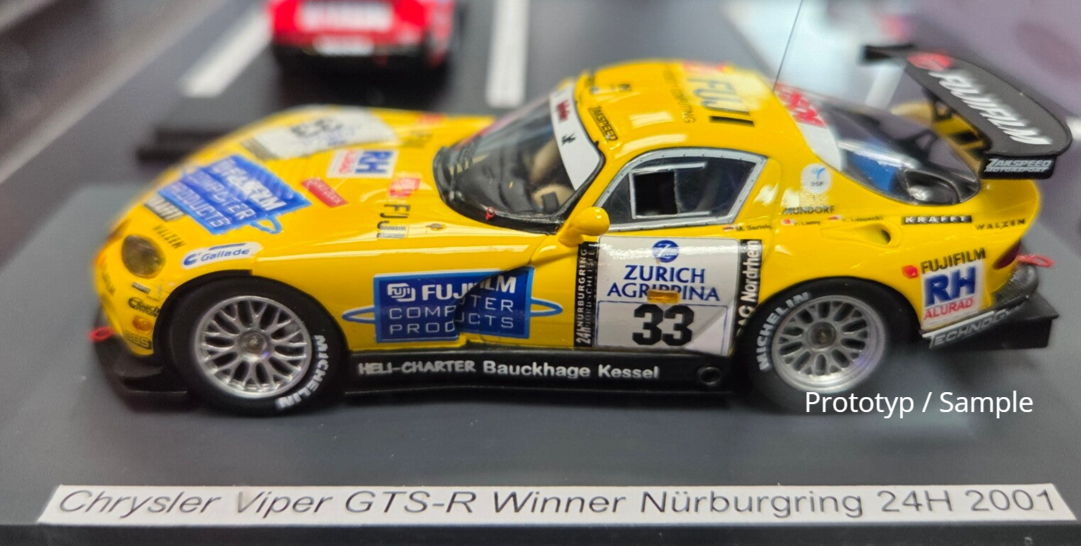 Spark Chrysler Viper GTS-R Zakspeed Motorsport Fujifilm Sieger 24h Nürburgring 2001 Peter Zakowski * Michael Bartels * Pedro Lamy 43NUR2001 1:43