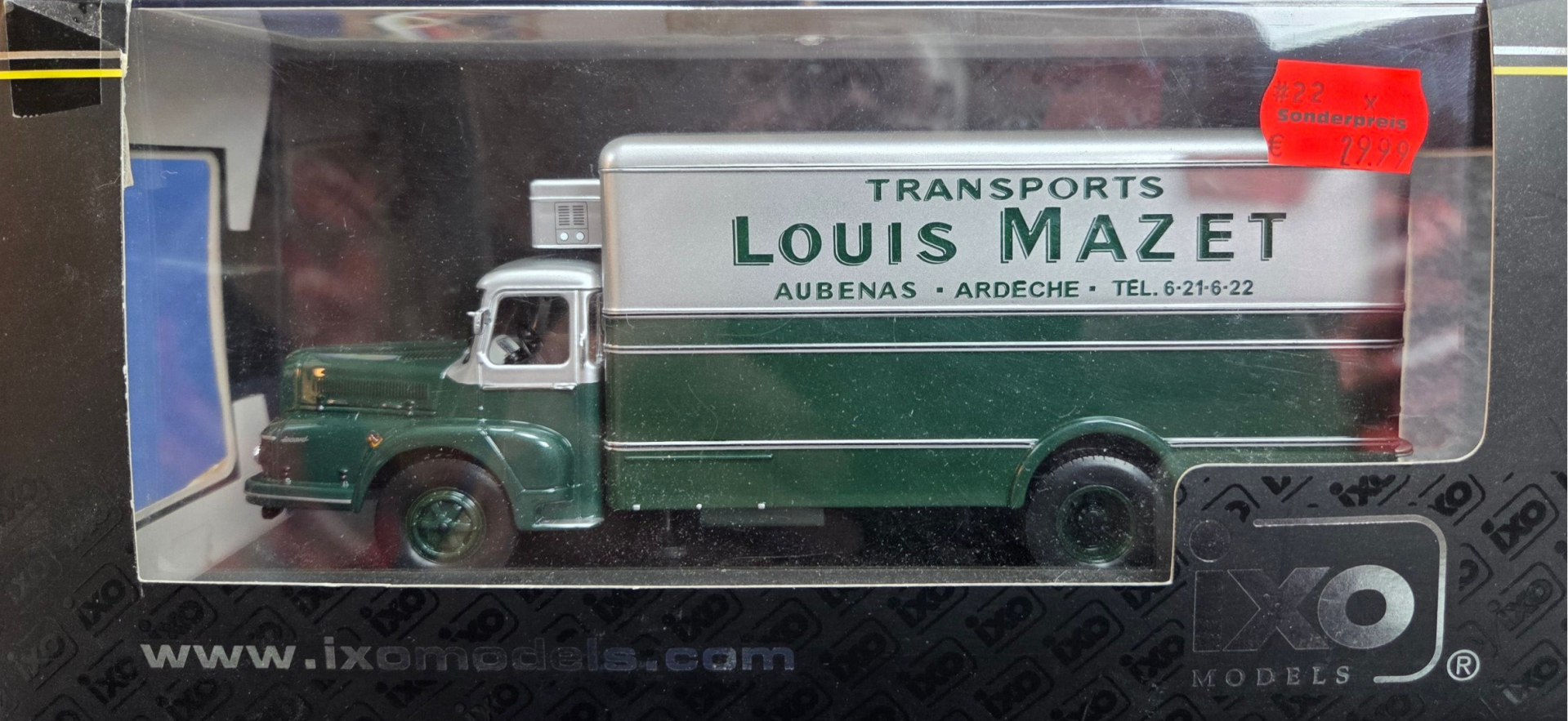 IXO Unic ZU 122 (1960) "Transports Louis Mazet" 1:43