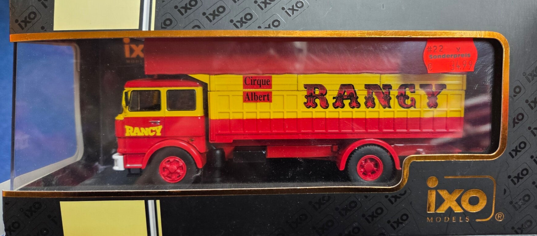 IXO Unic Fiat 619 CIRCUS RANCY 1:43