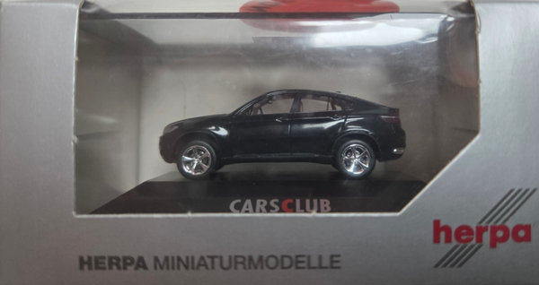 Herpa PC BMW X6 "CarsClub Sondermodell 2009" 1:87