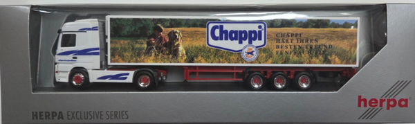 Herpa Mercedes Actros LH Sattelzug Rigterink / Chappi 1:87 # 268158