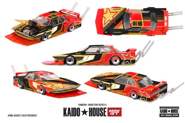 Mini GT Kaido Star Tastic V1 1985 KHMG309 1:64