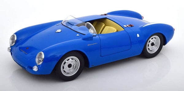 KK Scale Porsche 550A Spyder 1956 blau/weiss 1:12