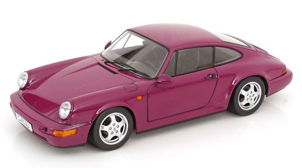 KK Scale Porsche 911 (964) RS 1992 mit Cup-Felgen rubinrot KKDC120246C 1:12