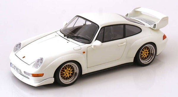 KK Scale Porsche 911 (993) GT2 1996 mit BBS-Felgen weiß KKDC120284B 1:12