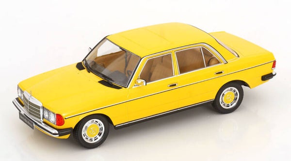 KK Scale Mercedes 230E W123 Limousine (1975) gelb KKDC180356 1:18