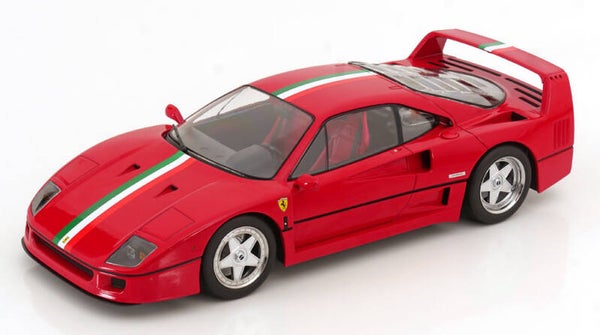 KK Scale Ferrari F40 Italia Design rot/weiss/grün KKDC180696 1:18