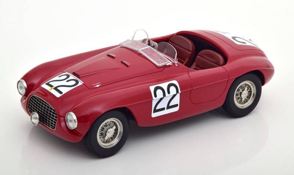 KK Scale Ferrari 166 MM Barchetta 1949 Sieger 24h Le Mans 1949 1:18
