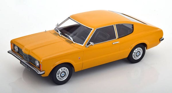 KK Scale Ford Taunus L Coupe 1971 ocker 1:18