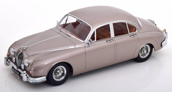 KK Scale Jaguar MK II 3.8 RHD 1959 pearl-silber 1:18
