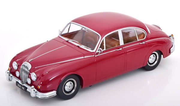 KK Scale Daimler 250 V6 1962 LHD rot (Interieur braun) 1:18
