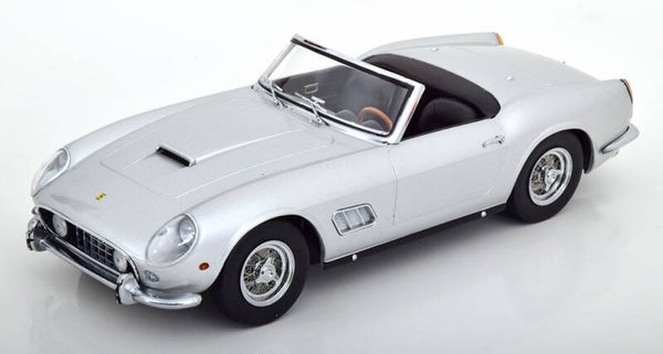KK Scale Ferrari 250 GT California Spyder 1960 silber/schwarz 1:18