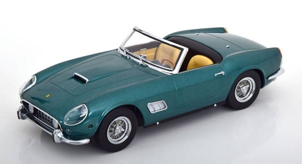 KK Scale Ferrari 250 GT California Spyder 1960 grünmetallic/silber 1:18
